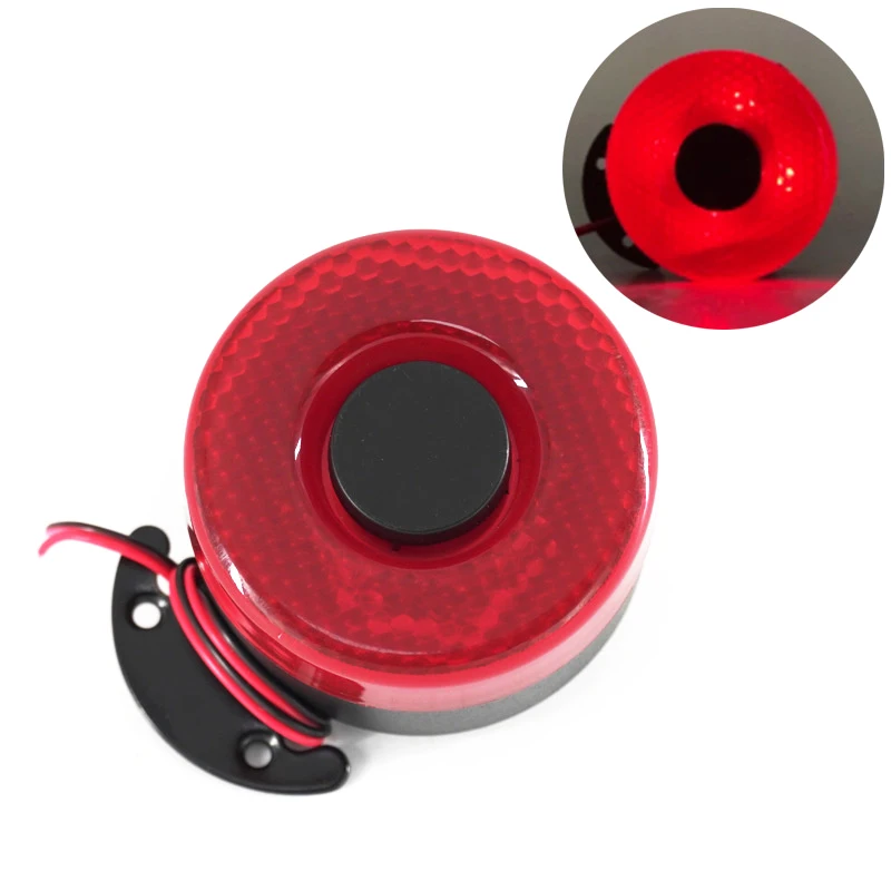 

12/24V Beeper Horn Vehicle Auto Warning Back Up Car Reversing Alarm Speaker Buzzer Siren With Light For Cars