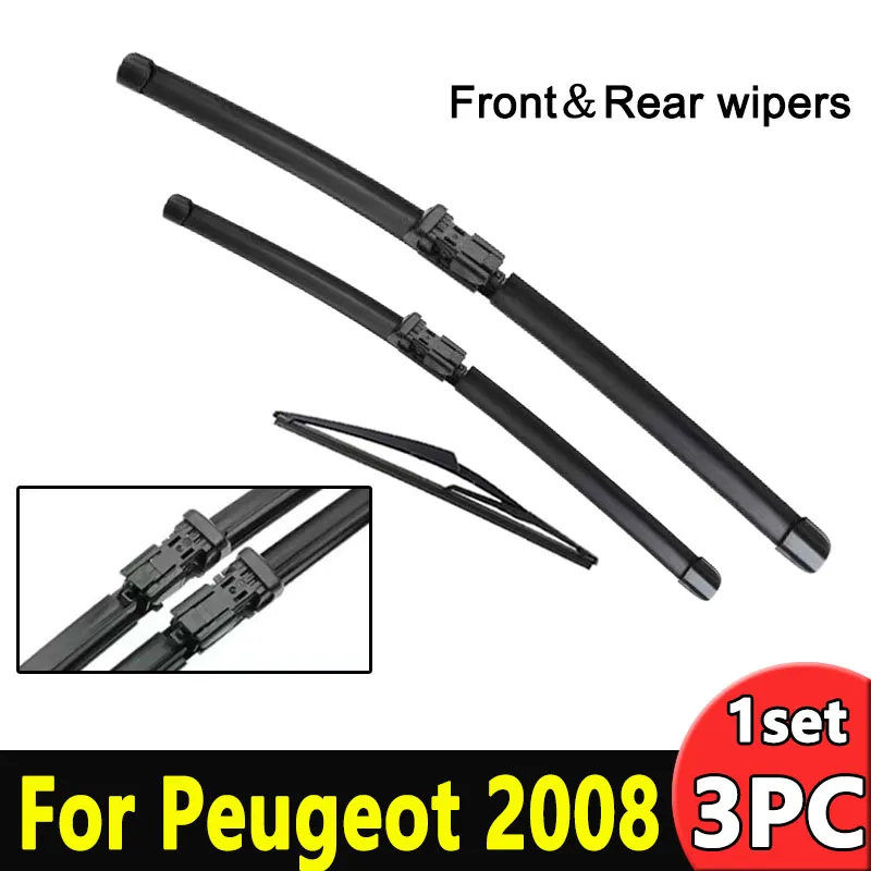 

Передние и задние щетки стеклоочистителя для Peugeot 2008 P24 MK2 2019 - 2023