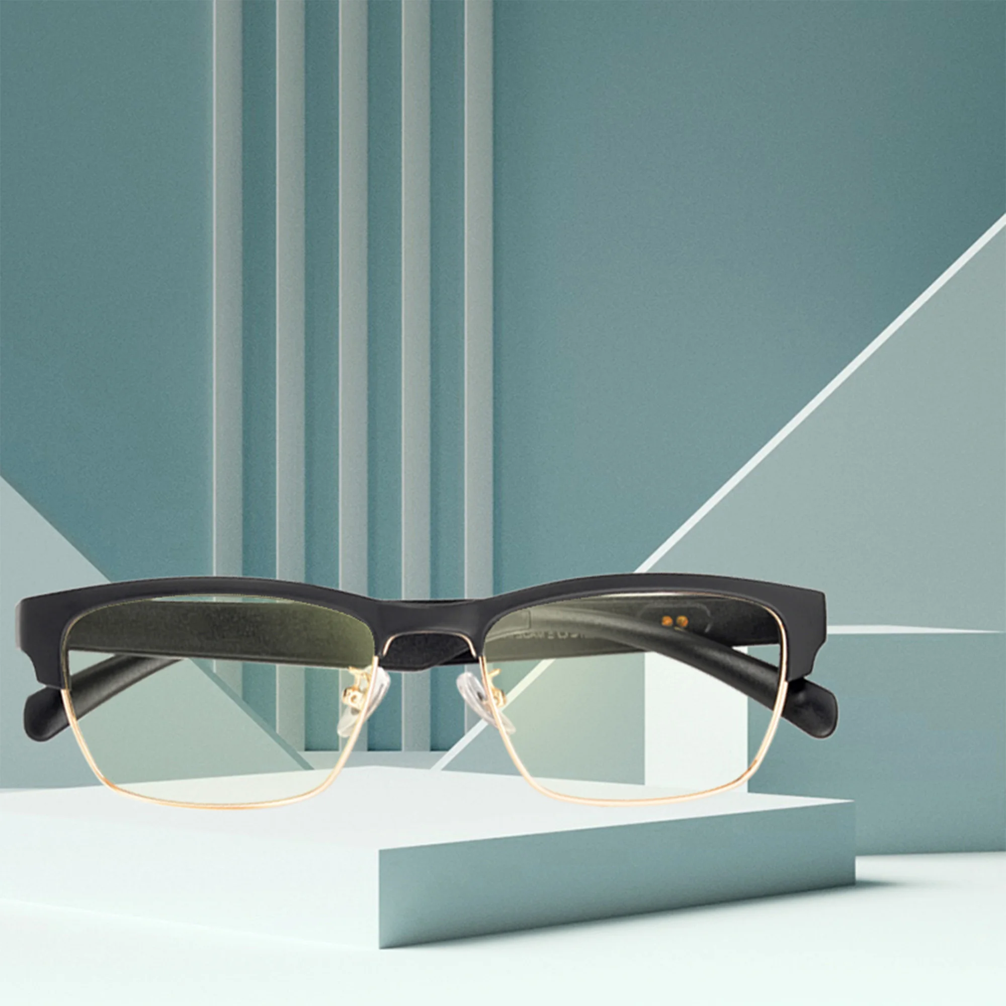 

AR Buletooth Glasses Calling Music Anti Bule Light Audio Bluetooth Sunglasses for Men and Women Smart Eyeglasses for All Phones
