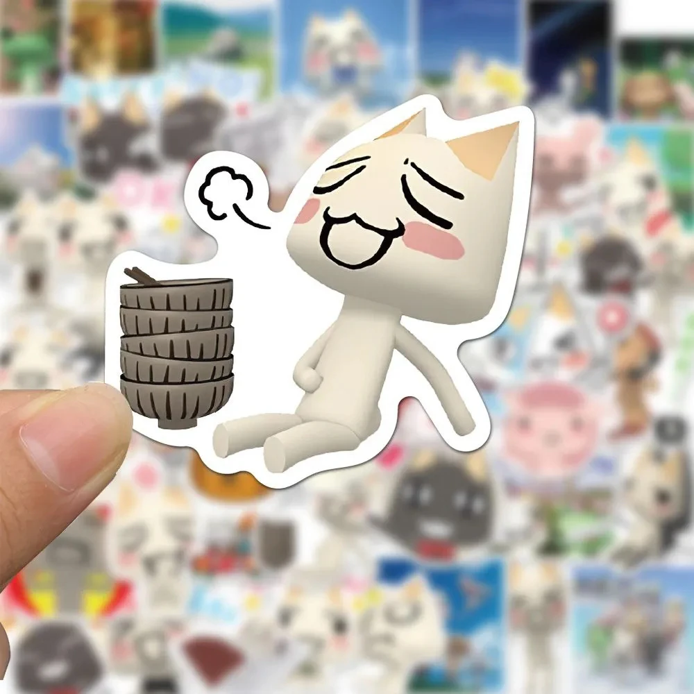 Бренд Bandai Mochila Naive милые водонепроницаемые виниловые наклейки набор для ноутбука