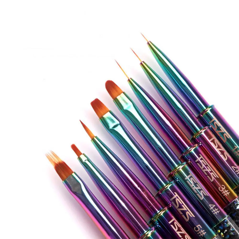 

Kolinsky Acrylic Nail Art Brush For Manicure Acrylic UV Gel Extension Pen Nail Polish Painting Drawing Brush Liner Nail Brushes