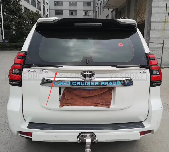 Стайлинг автомобиля для Toyota Cruiser Prado FJ150 FJ 150 2010-2019 АБС-пластик белый черный цвет