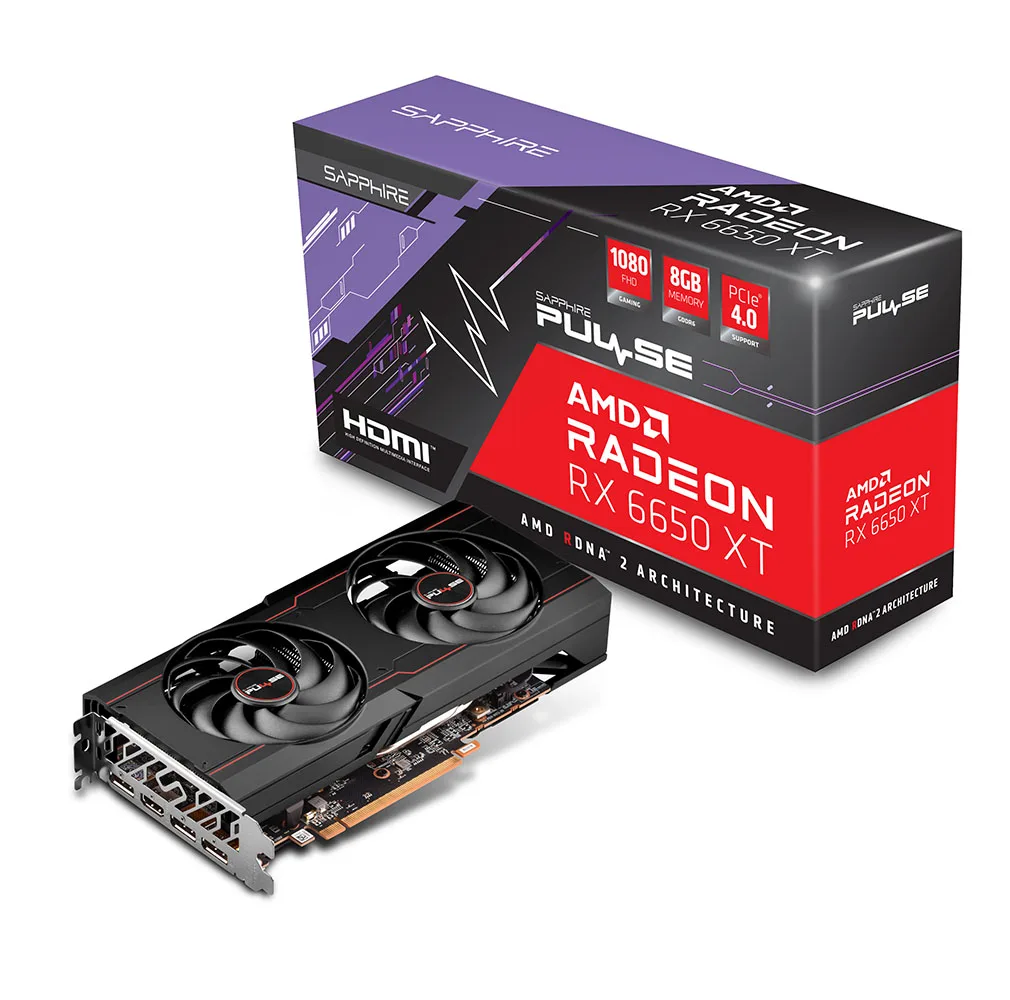 Sapphire RX 6500 XT 6500XT 4GB RX6500 XT Video Card GPU Radeon RX6500XT GDDR6 Graphics Cards Desktop PC AMD Computer Gaming