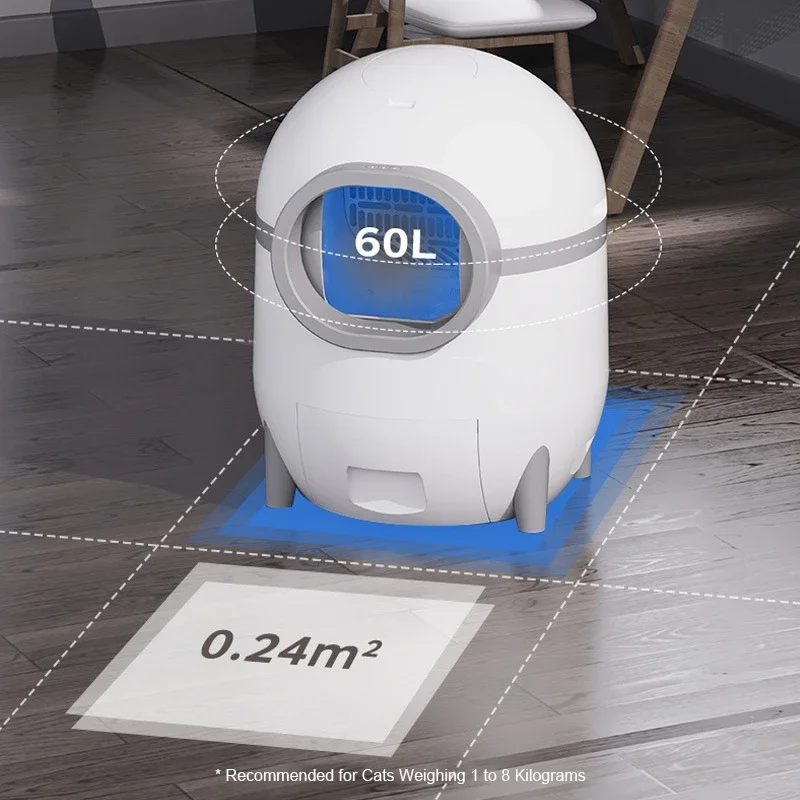 Умный кошачий лоток для домашних животных полипропиленовый продукт