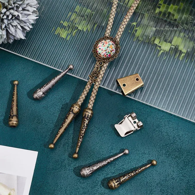 Наборы для изготовления галстуков-боло железные фурнитура галстука-боло