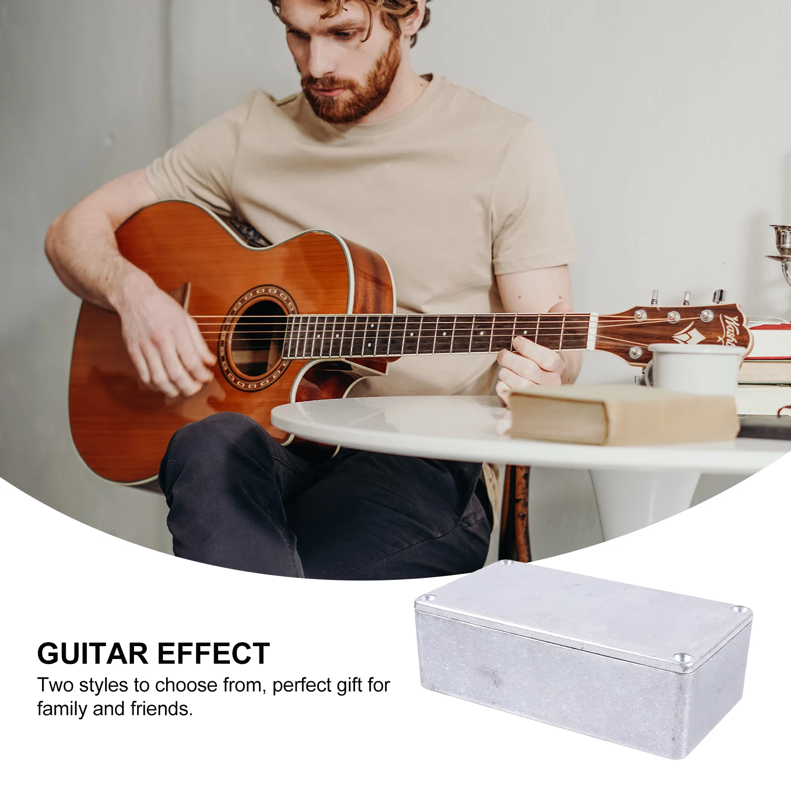 Алюминиевая коробка с эффектом металлический корпус педали для акустической