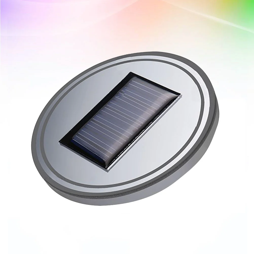 

Solar Powered LED Auto Car Cup Drink Holder Pads Coasters Interior Suppply