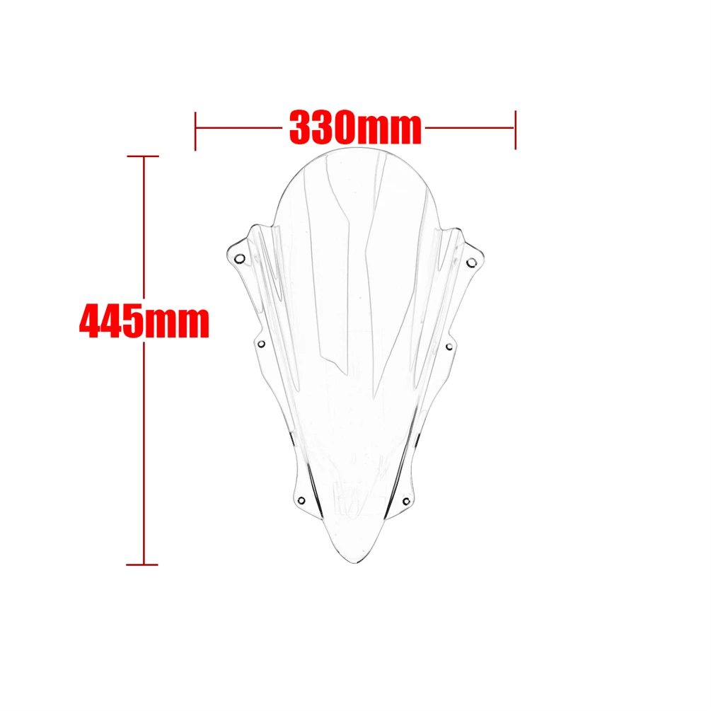 Для Ninja ZX-4RR ZX-4R передний ветрозащитный экран воздушные дефлекторы для Kawasaki ZX 4R 4RR
