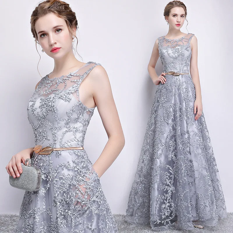 

Banquet Evening Dress 2023 New Dignified Atmosphere Slim Slim Dress Long Host Dress Female Summer Dress