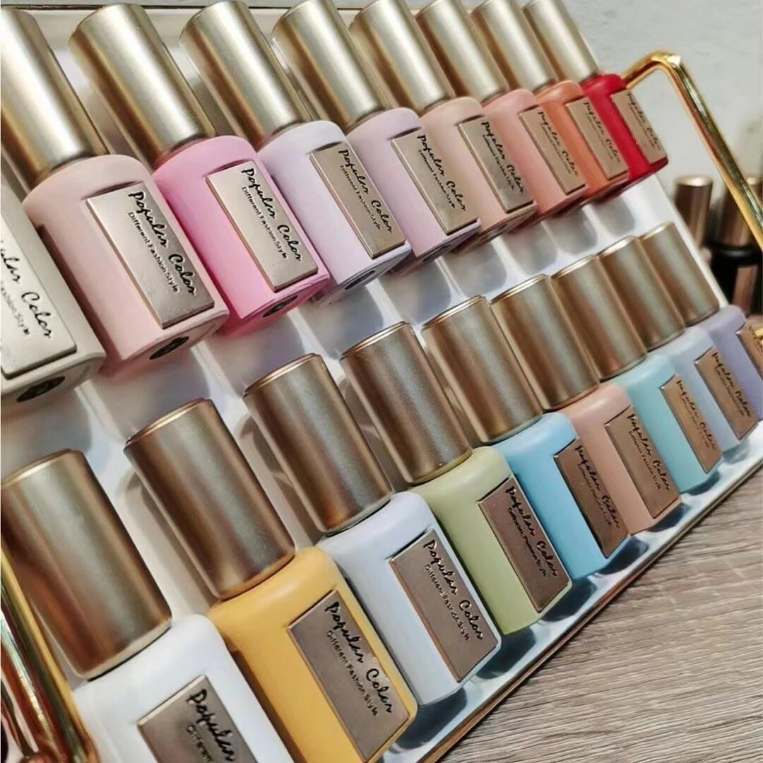 

68 pcs private label nail polish set wholesale base top coat