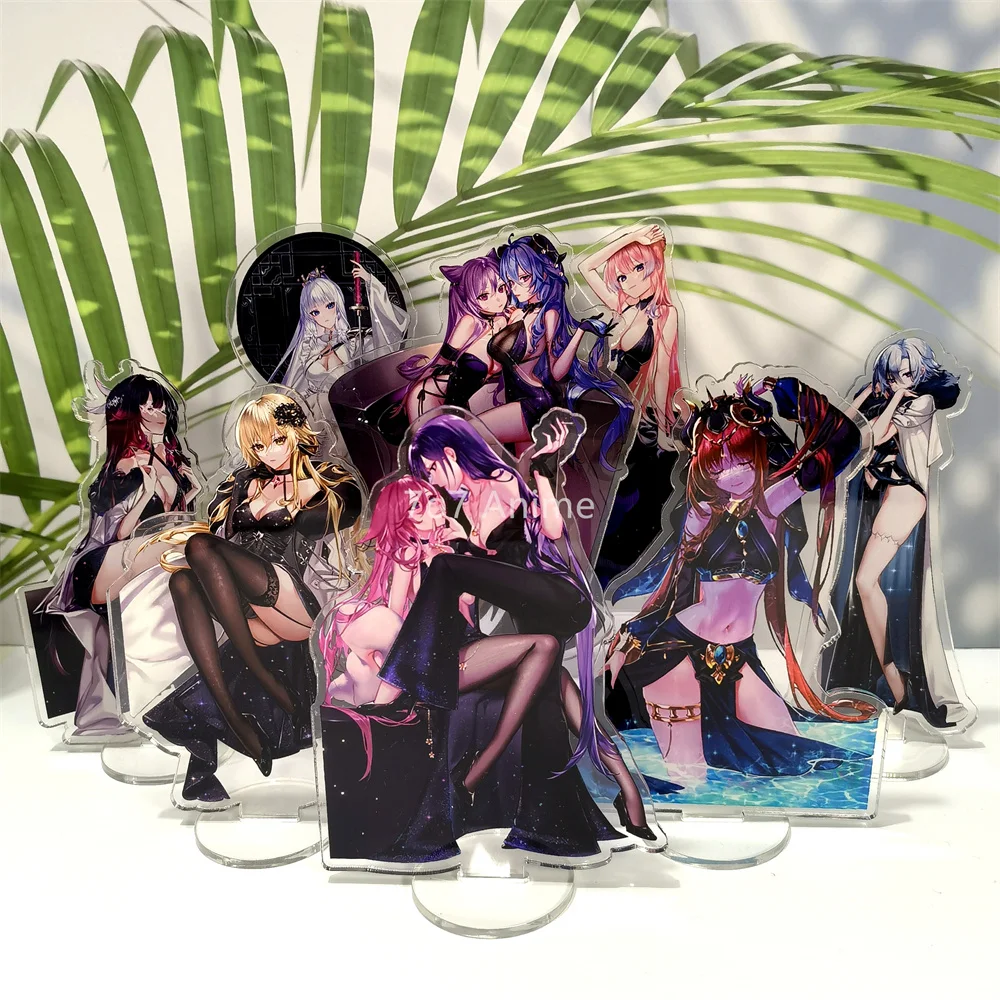 Акриловая подставка для девочек YaeMiko Ayaka Arlecchno RaidenShogun