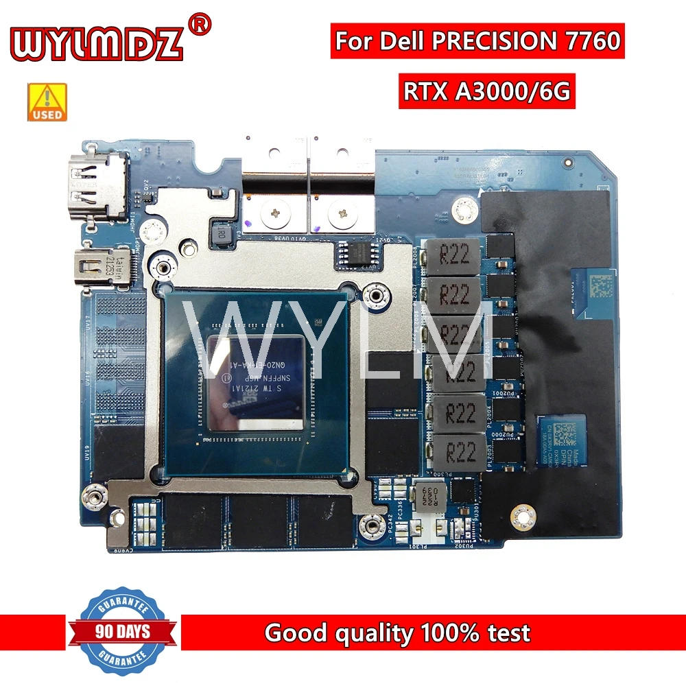 Рисунок 5 - Б/у видеокарта RTX A3000/6G для Dell PRECISION 7760