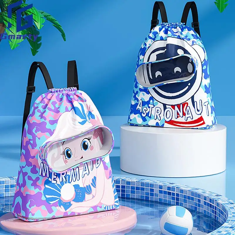 

Summer Children's Swimming Bag Dry And Wet Separation Waterproof Storage Bag Boys And Girls Sports Portable Cute