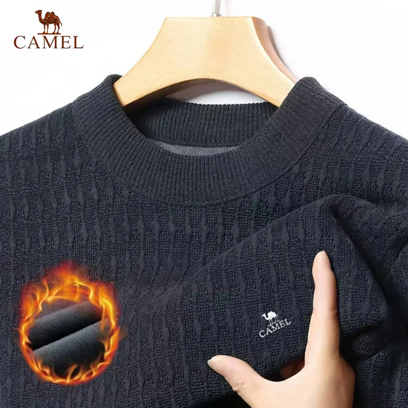 Весенне-осенняя мужская футболка с длинными рукавами одежда вышивкой дышащая