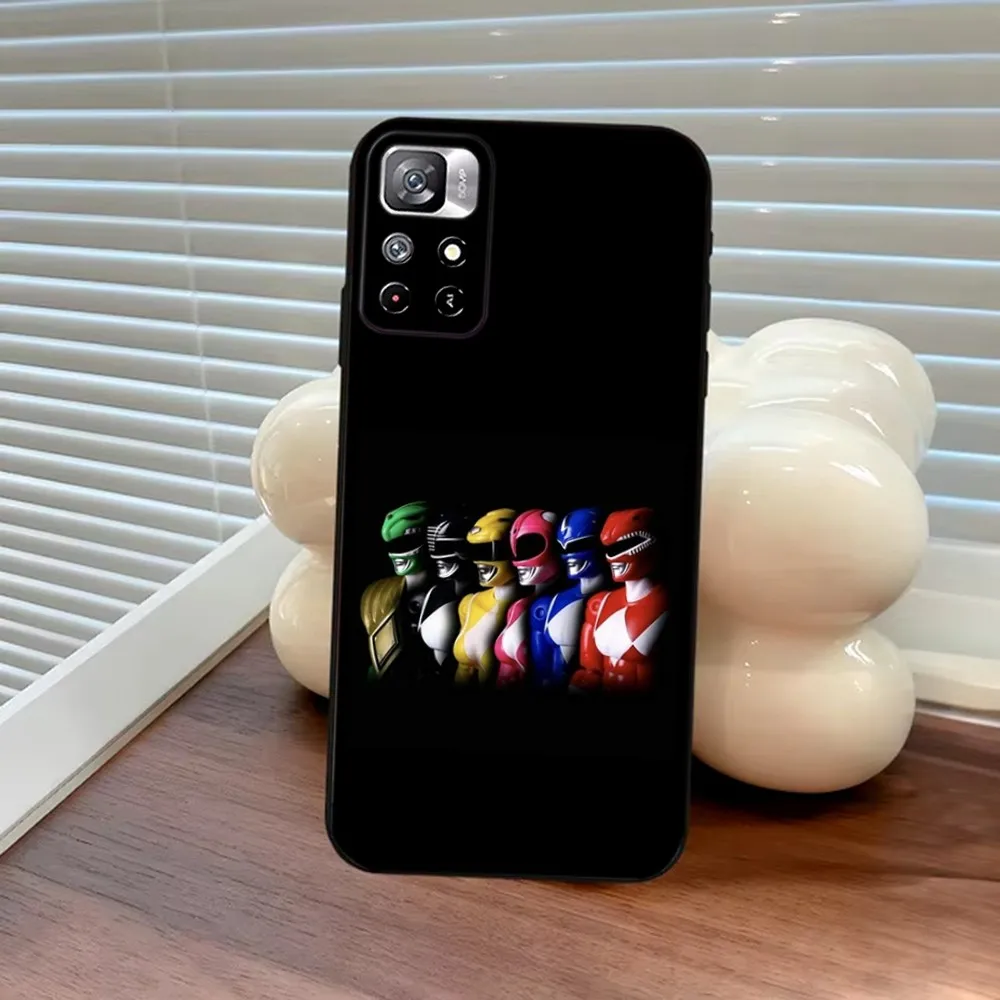 Чехол для телефона P-PowerS MMPR R-RangerS Samsung S25 S24 S23 S22 S21 FE S30 S20 S10 Plus Ultra Lite 5G силиконовый