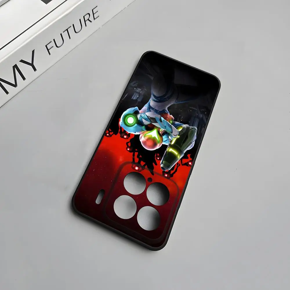 Фото Чехол для телефона Game M-Metroid Dread для Xiaomi 17 15 14 13 12 Mi 11 Ultra T Pro Lite, черный, мягкий корпус №4