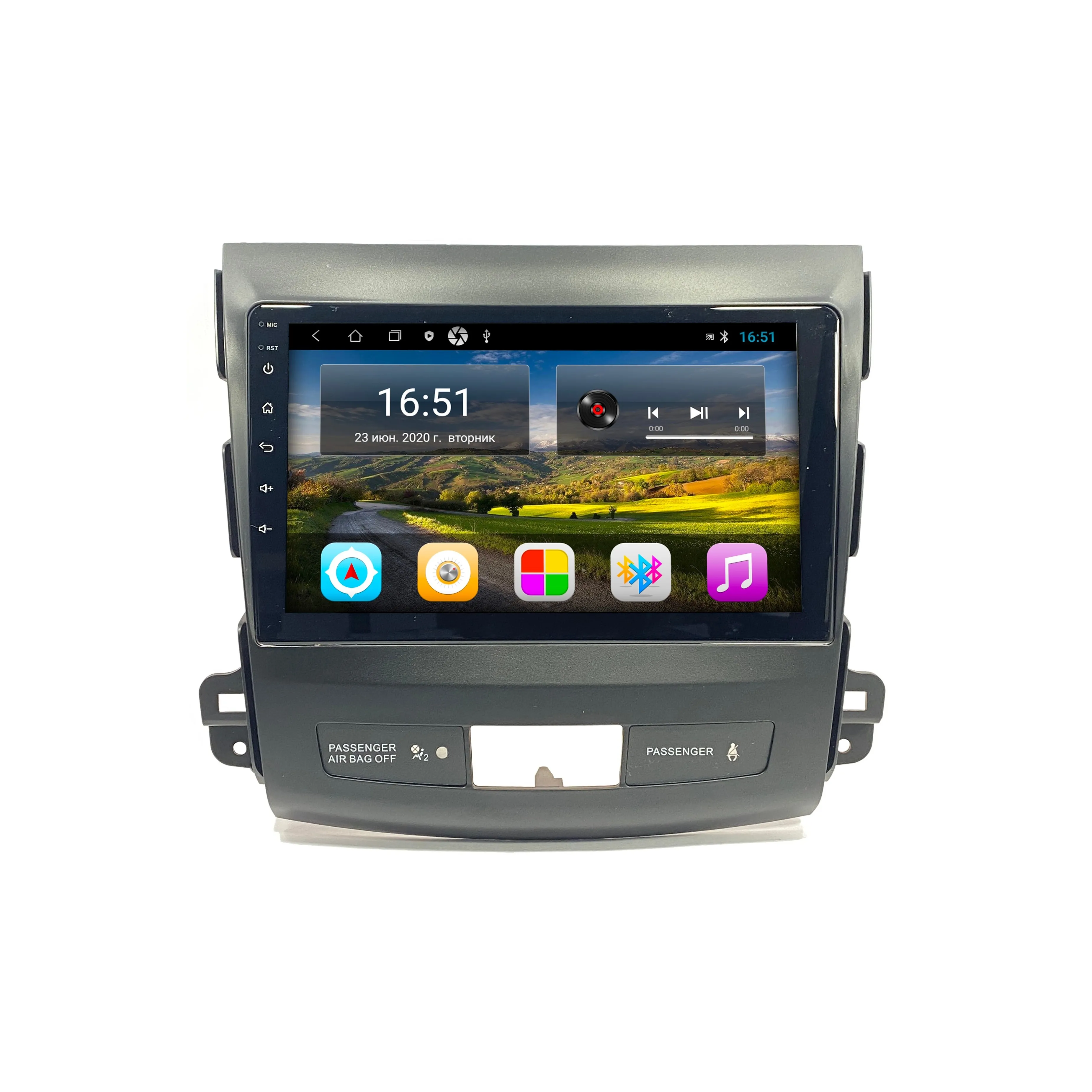 Штатная магнитола Mitsubishi Outlander XL 2006-2012 Аутлендер автомагнитола 2 DIN android