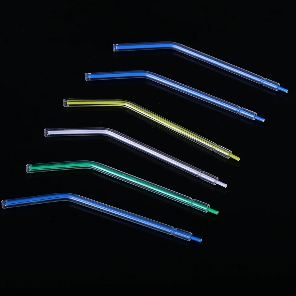 250 шт./пакет одноразовые насадки для воздушно-водяных шприцев пластиковые