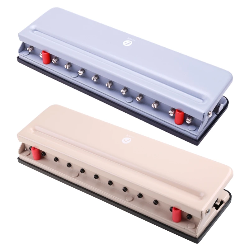 

Ручной перфоратор с 12 отверстиями, вместительность 6 листов, для дома, школы, офиса, взрослых, студентов