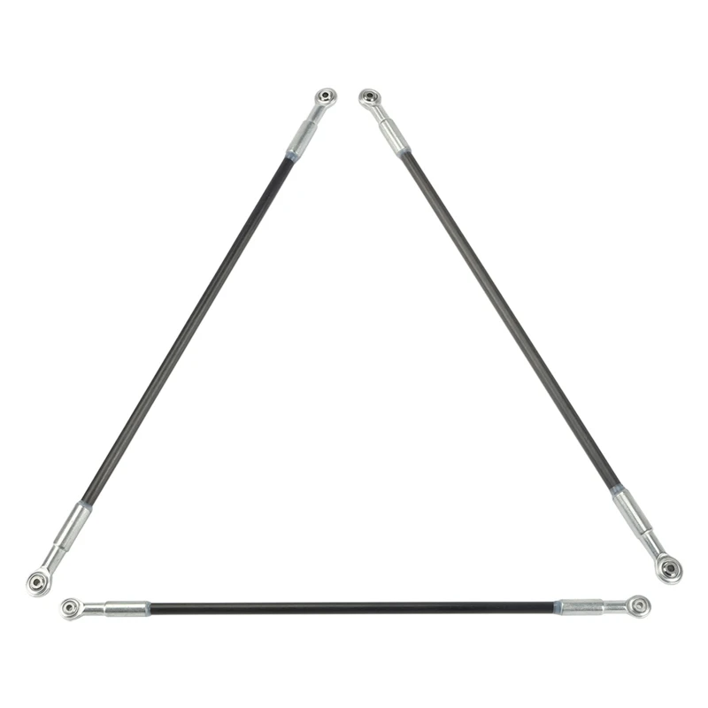 

3D Printer Accessories for Flsun QQ-S 3Pcs Replacement Hand Arms Length 290mm/11.4inch Diameter 3mm Connect Rods