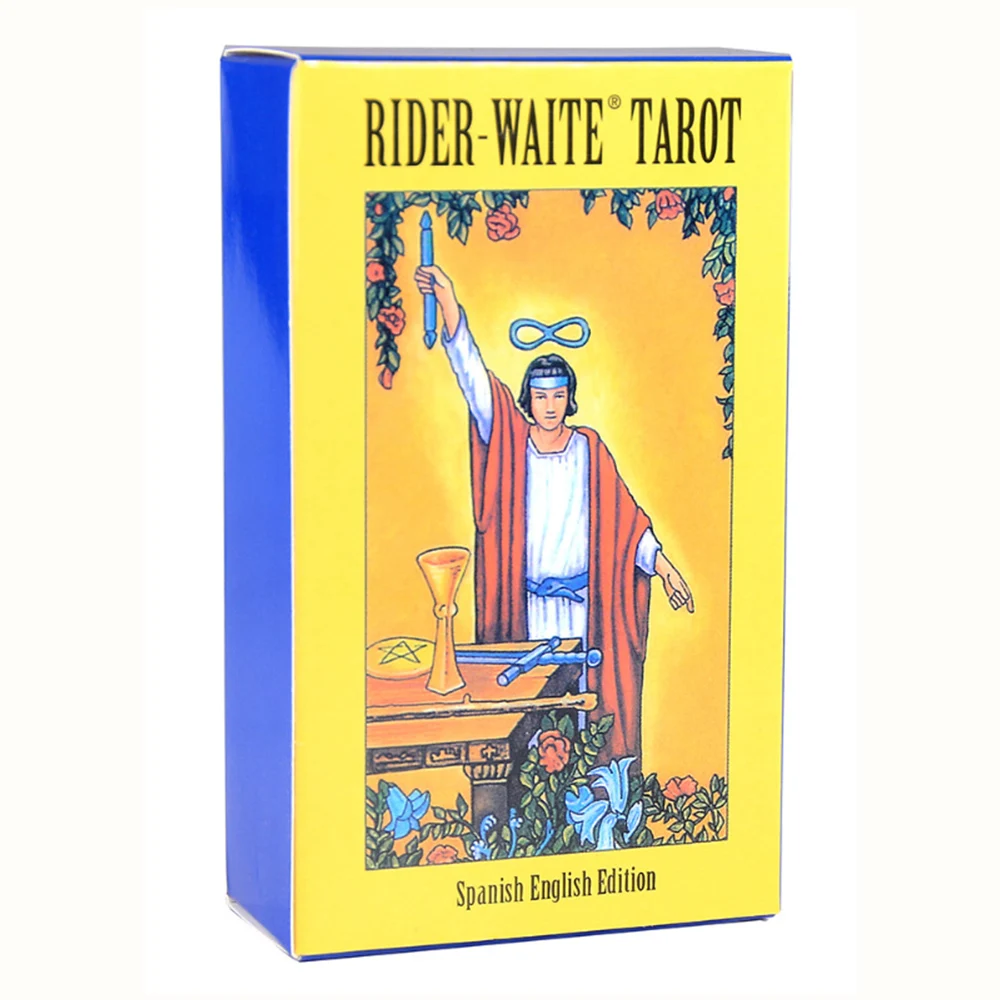 

Hot Sell Rider Tarot Cards for Divination Personal Use Tarot Deck Full English Version Board Games Oracle