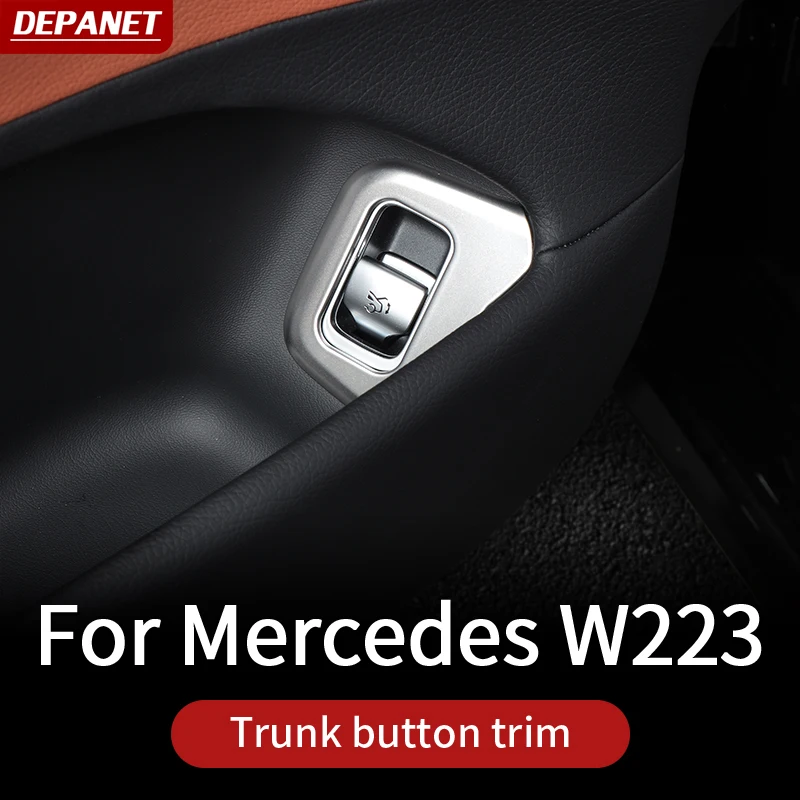 

Depanet trunk button for Mercedes w223 S series 2021 2022 400 450 550 480 interior trim accesso
