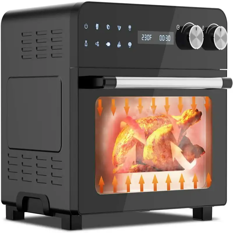 

Air Fryer Oven for Large Family, 1700W Air Fryer, Black