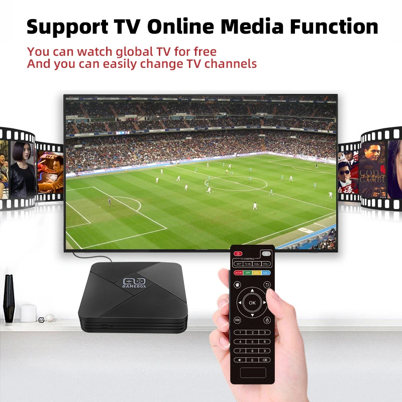 BOYHOM ретро двойная система видео Игровая приставка TV Box 50 + эмульгаторы Макс 50000