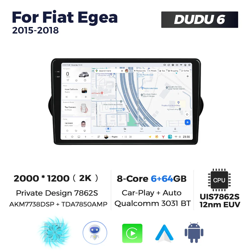 Для MEKEDE dudu7 АВТО радио Android Мультимедийный музыкальный автомобильный плеер 4G WIFI DSP