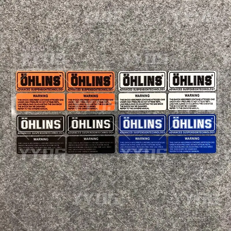 

Подвеска мотоцикла, амортизатор, ремонтная наклейка, водонепроницаемая для O-HLI-NS, светоотражающая наклейка, украшение, гоночные аксессуары