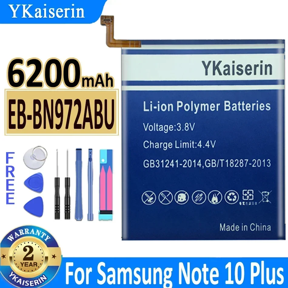 YKaiserin для Samsung Galaxy S10 S20 S20+ Ultra A51 A71 A102W A102U A202F A20e A10e Note 10/10+ A20S M11 M3070 M21 Аккумулятор