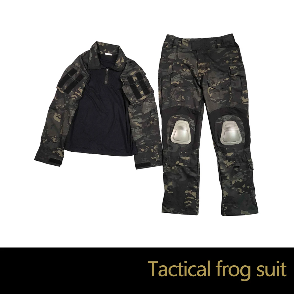 

Tactical Tom Tactical Frogskin G3 Black CP Combat Frog Suit