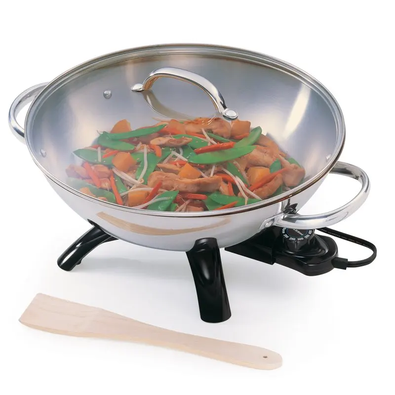 

Stainless Steel Electric Wok 05900