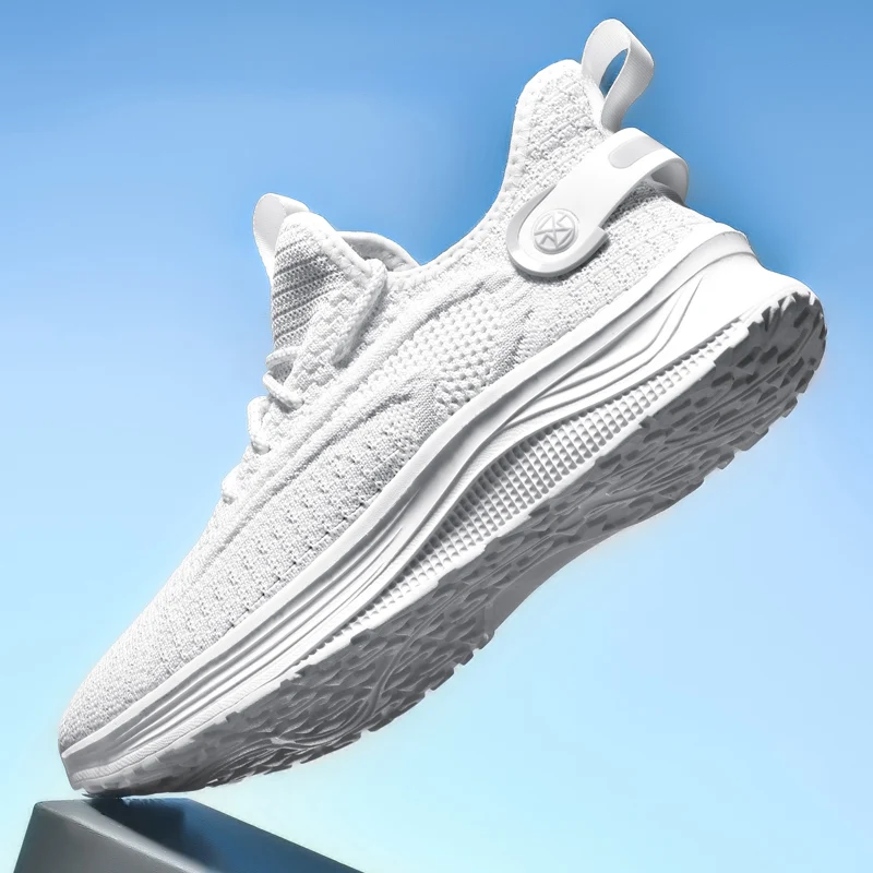 Mesh Sneakers Men Running Shoes Outdoor Casual Walking Sock Sport Footwear Non-slip Flat Athletic Fashion Zapatillas