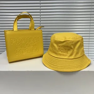 Tote Bag Protect Black Women Crossbody Bags Bucket Hat And Purses Set Luxury Designer Famous Brand Shoulder Handbags For Women