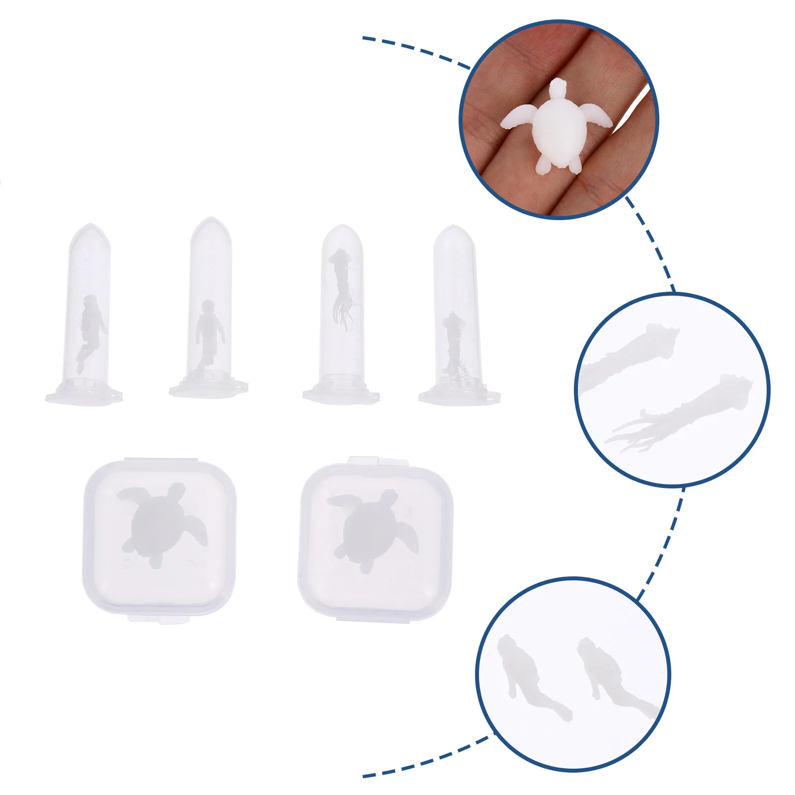 

Supplies Resin Earring Mold Mini Craft Ornaments Epoxy Decorations Handmade