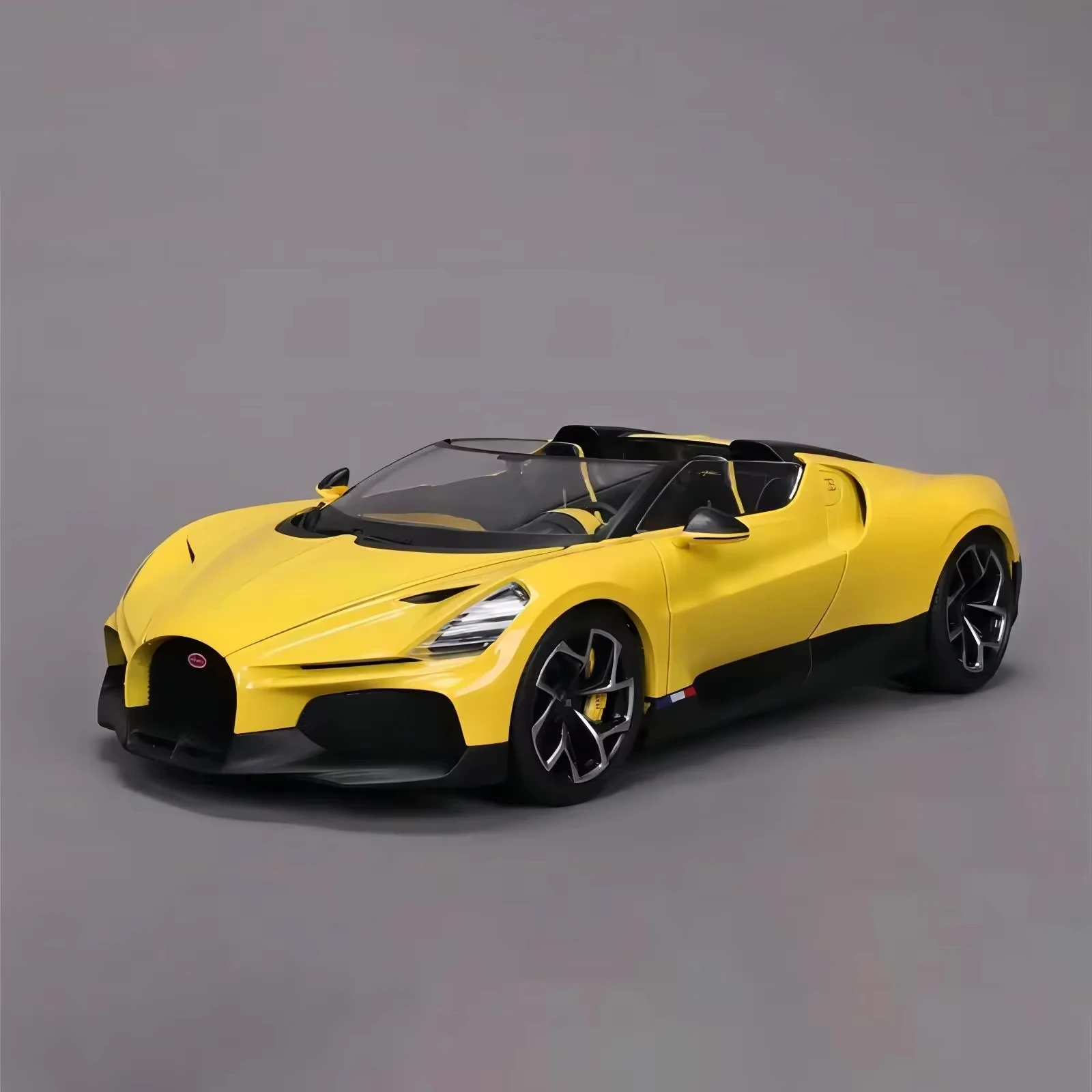 Bburago 1:18 Bugatti W16 Mistral миниатюрная литая под давлением модель из сплава черные