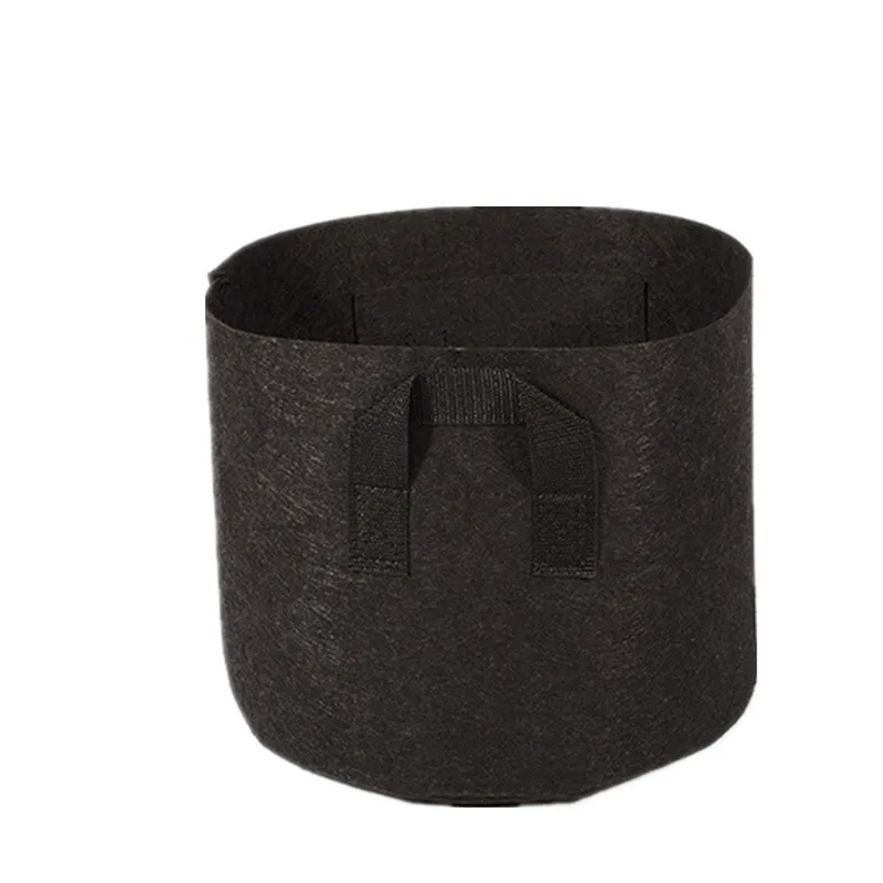 

Black Non-woven Planting Bag Felt Planting Bag Gallon Planting Bag Plant Planting Bag