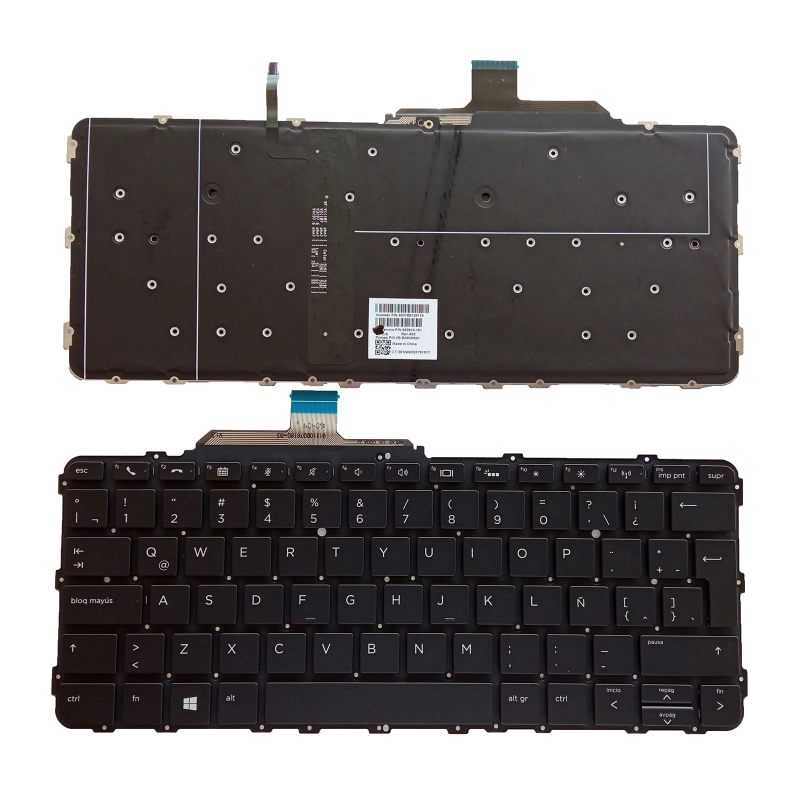 

Quality higher laptop keyboard for HP EliteBook Folio G1 Notebook 850915-091 LA Backlight Keyboard