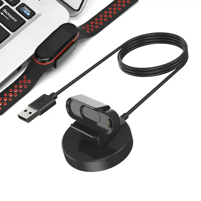 

Smartband Charging Cable Replacement Adapter For Miband 7 6 5 4 Bracelet Charging Smart Watch Accessories For Travel Home Office
