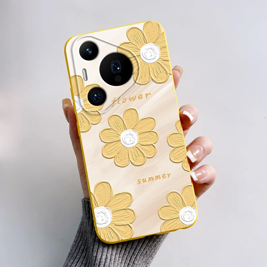 Чехол для Huawei Pura 70 задняя крышка Pro Plus Pura70 чехлы телефонов бампер милая панда
