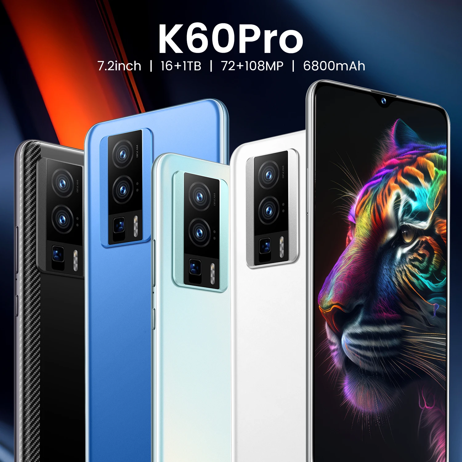 

Смартфон с экраном 2023 дюйма, тройная камера 7,2 МП, 16 ГБ + 1 ТБ
