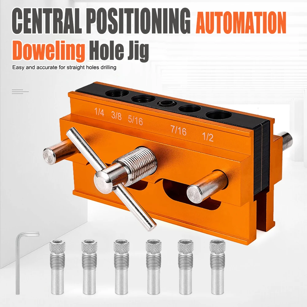 

Hole Puncher Self Centering Self Centering Doweling Jig Vertical Positioning Locator Puncher Tools Carpentry Tools for Carpentry