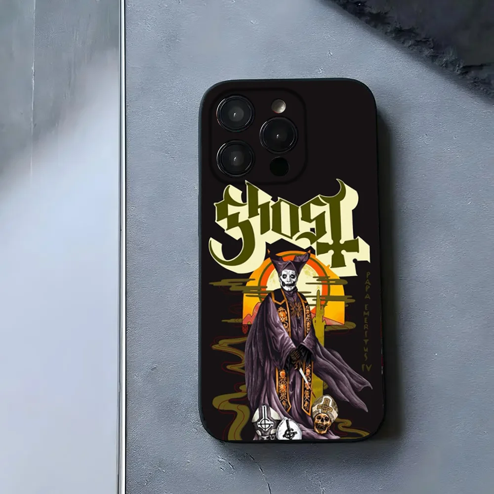 Чехол для телефона G-Ghost Heavy Metal Band Iphone 15 11 13 14 Pro Max 7 8 Plus X Xr Xs Se2020 12 mini Cover Case