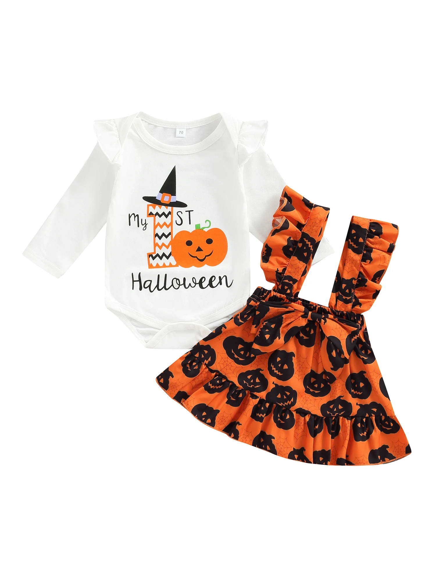 

2 шт., юбка с длинным рукавом, с оборками