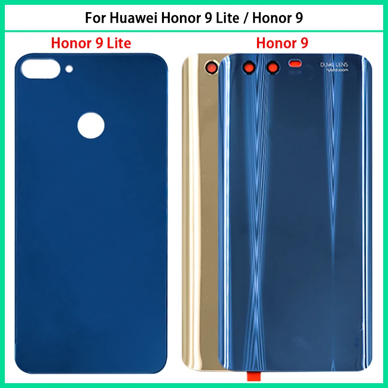 Новинка для Huawei Honor 9 Задняя крышка батареи задняя дверь Lite корпус чехол