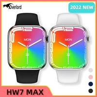 newest hw7 max smartwatch smart watch with nfc bluetooth call pk poco watch hw18 hw22 iwo13 hw57 pro for xiaomi huawei ios phone
