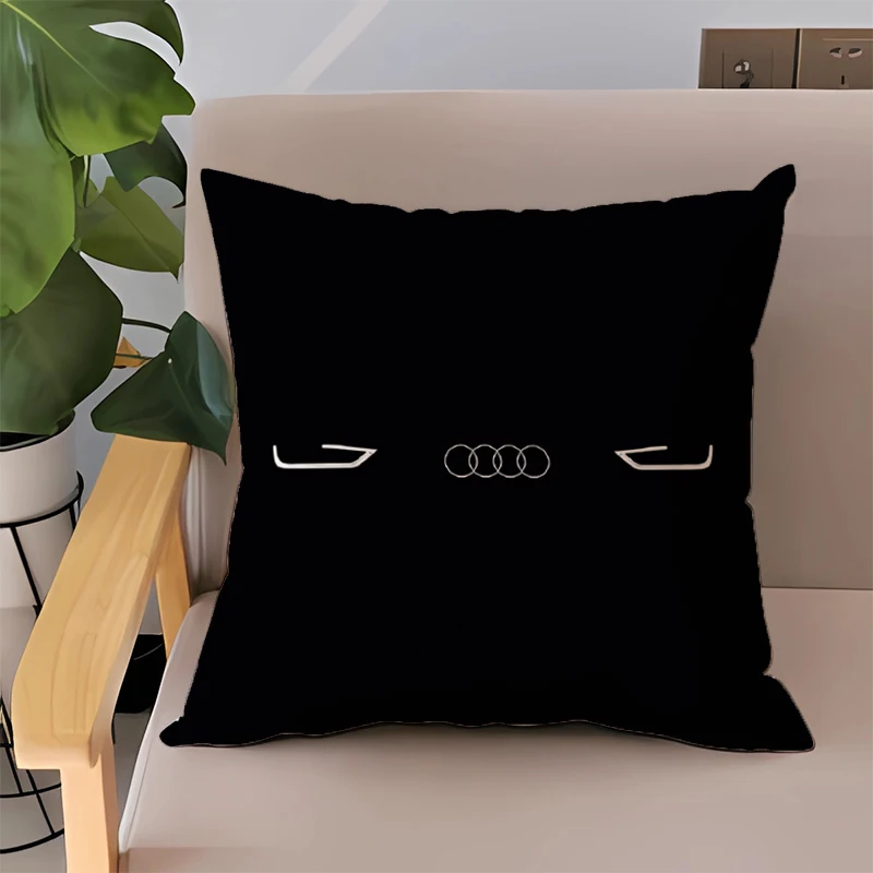 

Pillowcase 40x40 Audi 45x45 Cushions Cover for Pillow Double-sided Printing Cushion Covers Bed Pillowcases 50x50 Home Decor