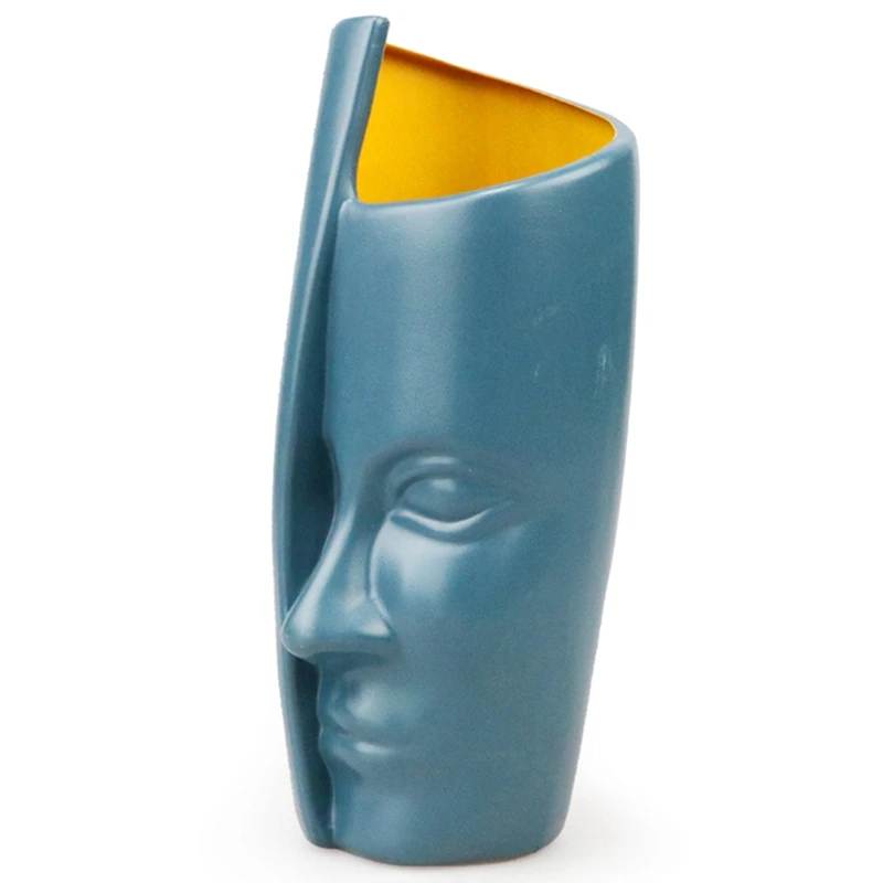 

European Creative Fase Vase Decoration Home Decor Living Room Plastic Vase Unbroken Wedding Flower