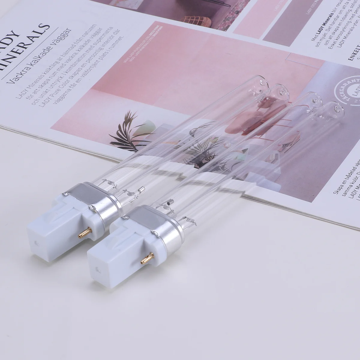 2шт УФ-лампа бактерицидный ультрафиолетовый свет стерилизатор очиститель